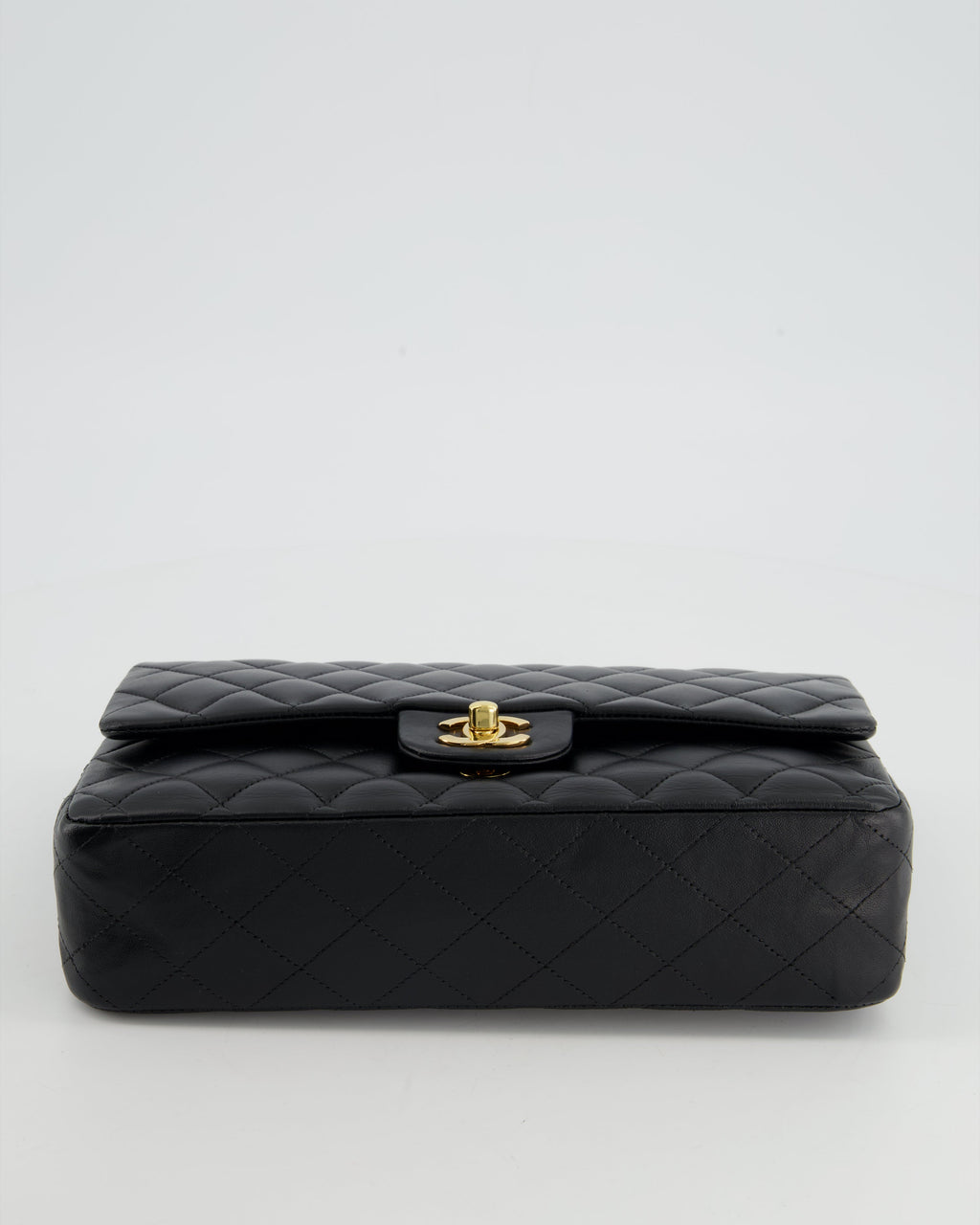 Chanel Medium Black Classic Double Flap in Lambskin Leather with Gold Hardware Bag RRP - £8,530