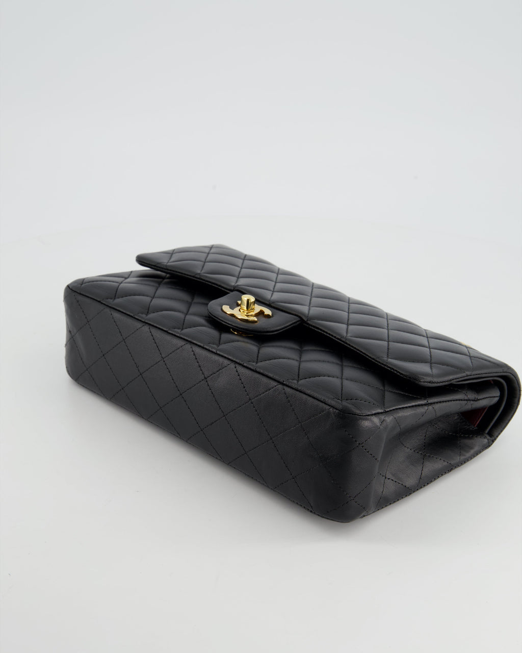 Chanel Medium Black Classic Double Flap in Lambskin Leather with Gold Hardware Bag RRP - £8,530