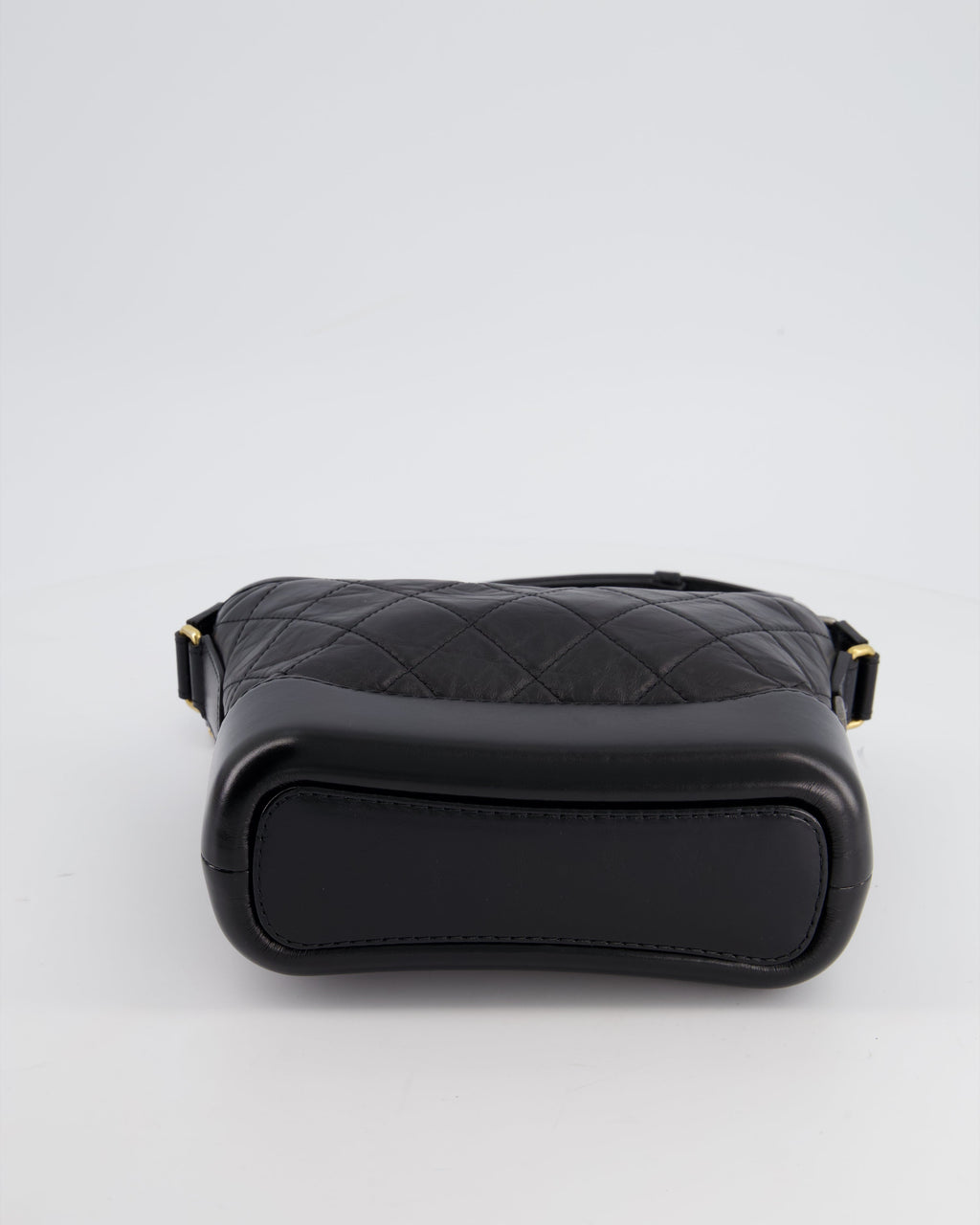 Chanel Black Small Gabrielle Bag in Lambskin Leather with Mixed Hardware
