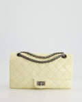 Chanel Lemon Patent Small Reissue Double Flap Bag with Ruthenium Hardware