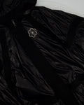 Chanel Black Rain Jacket with CC Logo Size FR 46 (UK 20)