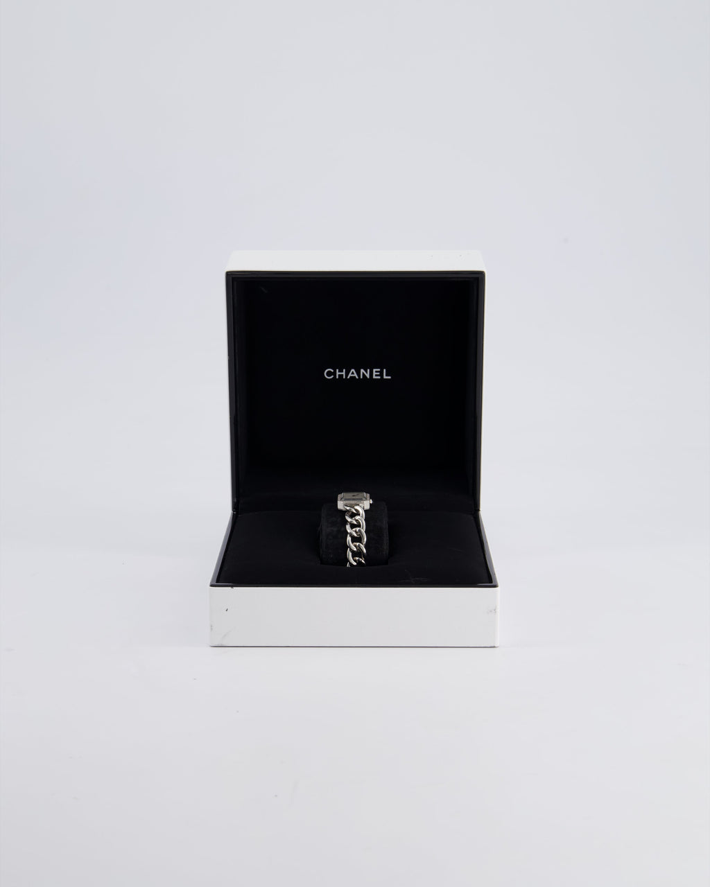 Chanel Stainless Steel Premiere H3253 Diamond and Mother of Pearl 26mm Quartz Watch
