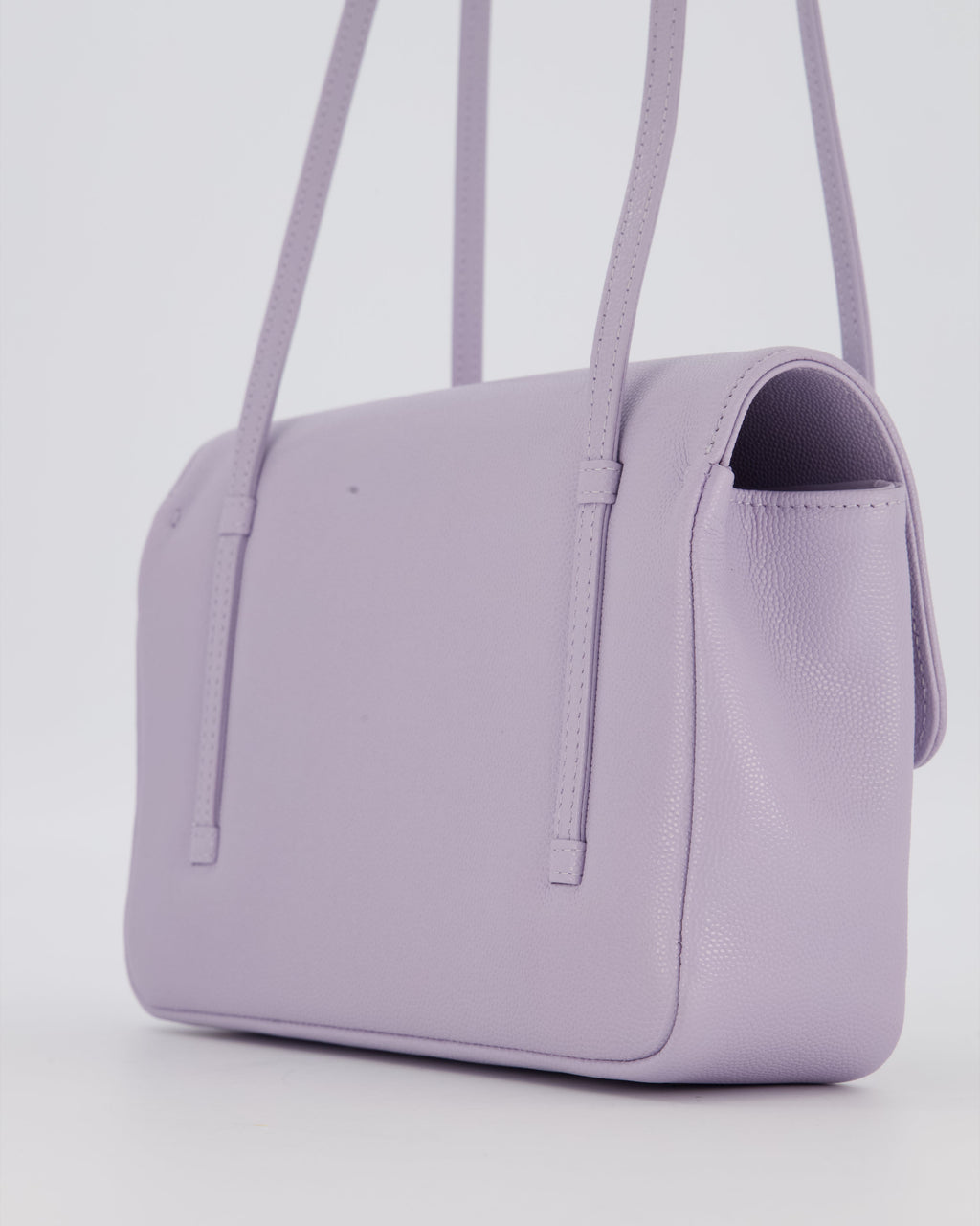 *RARE* Chanel Lilac 26S Preppy Coco Small Flap Bag in Shiny Caviar Leather With Gold Hardware