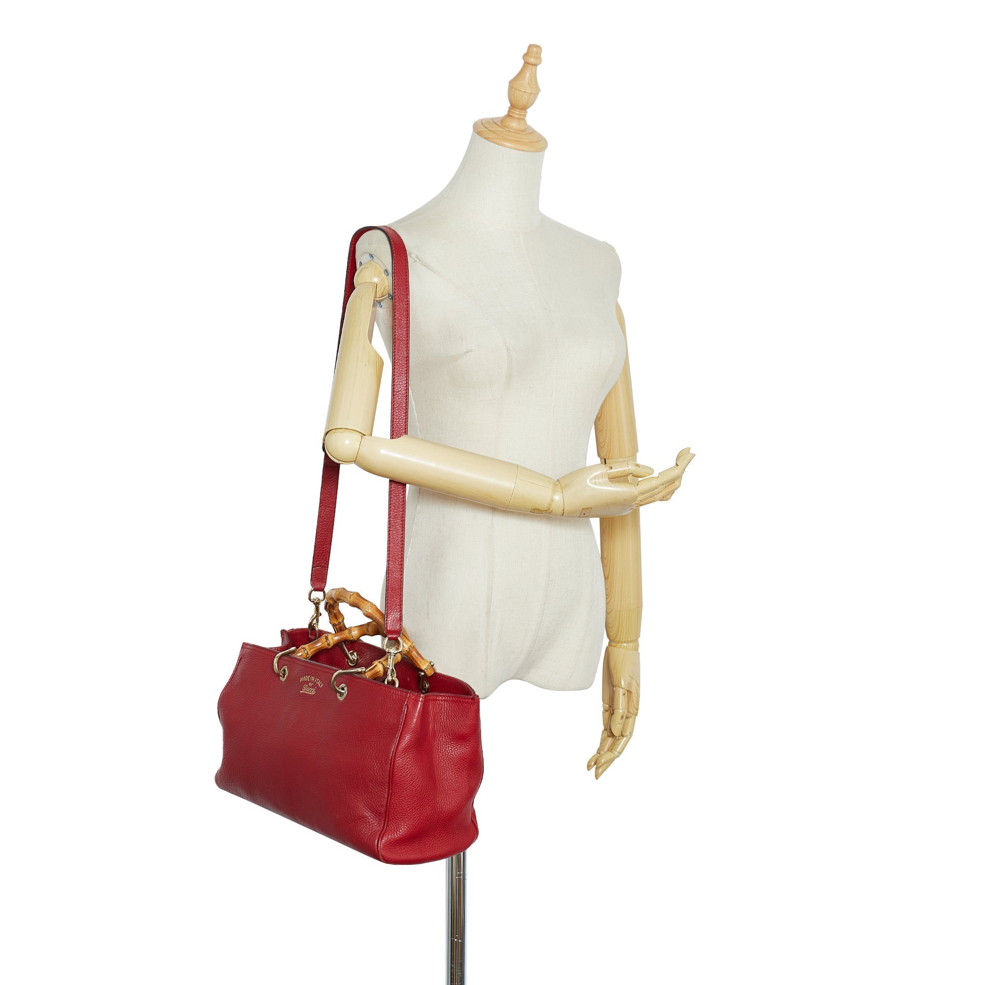 GUCCI Medium Bamboo Shopper Satchel