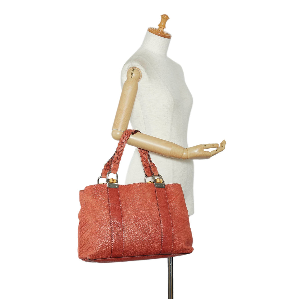 GUCCI Bamboo Libeccio Tote Bag
