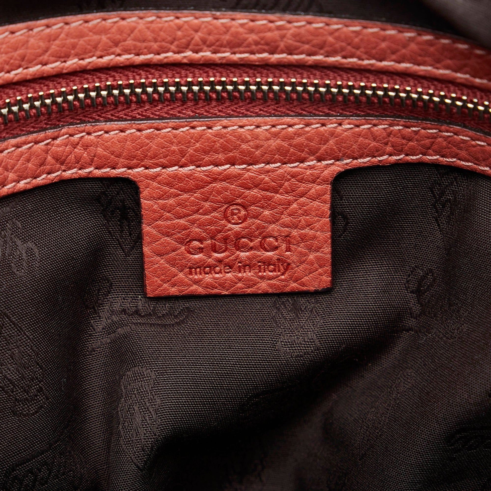 GUCCI Bamboo Libeccio Tote Bag