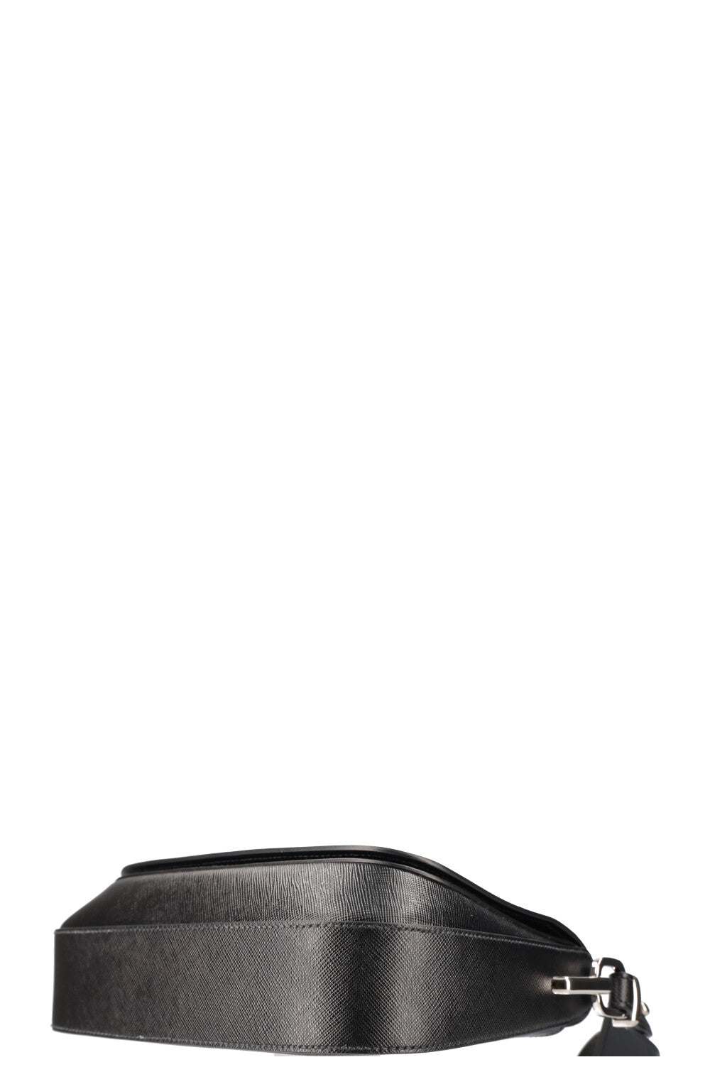 PRADA Shoulder Bag with Pouch Saffiano Black