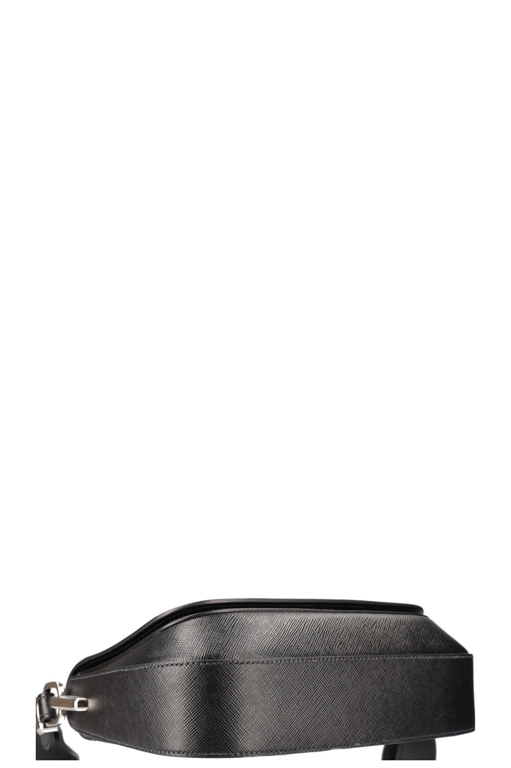 PRADA Shoulder Bag with Pouch Saffiano Black