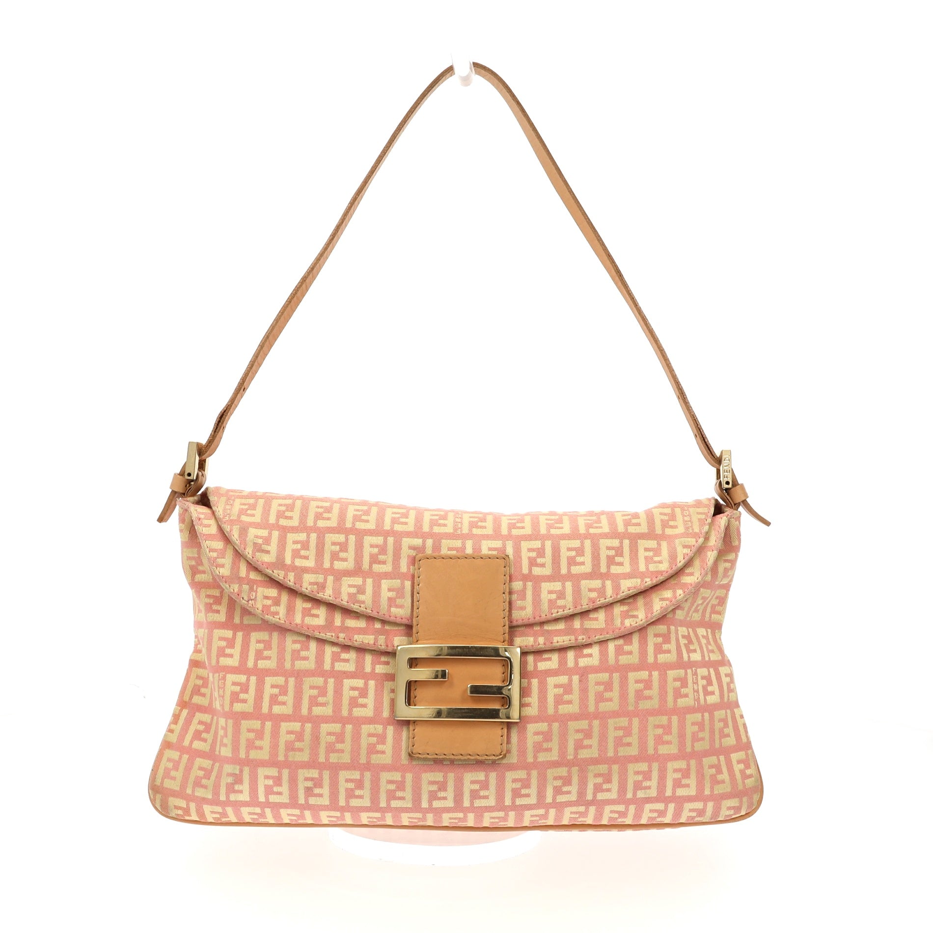 FENDI Shoulder Bag in Pink Fabric