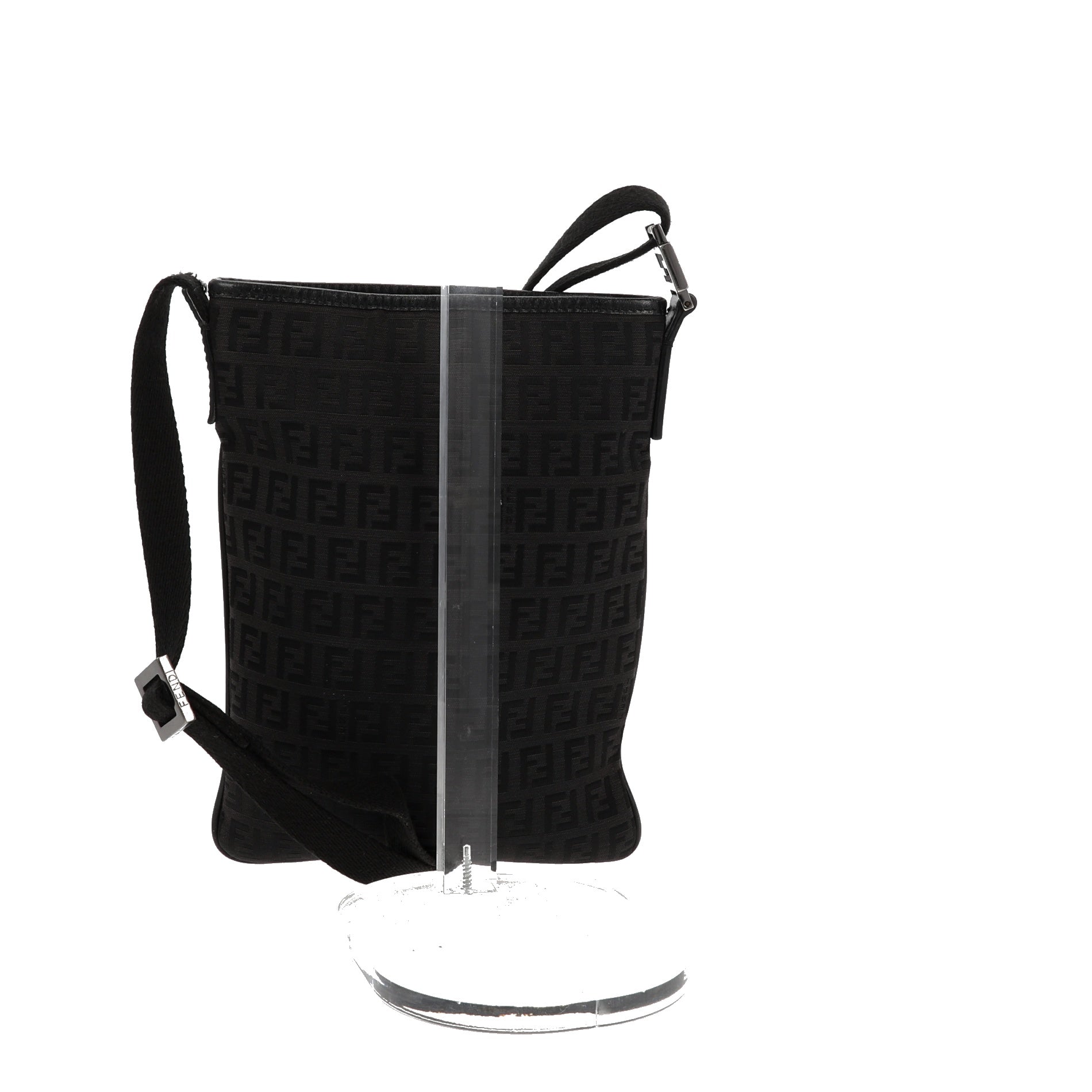 FENDI Crossbody Bag in Black Fabric