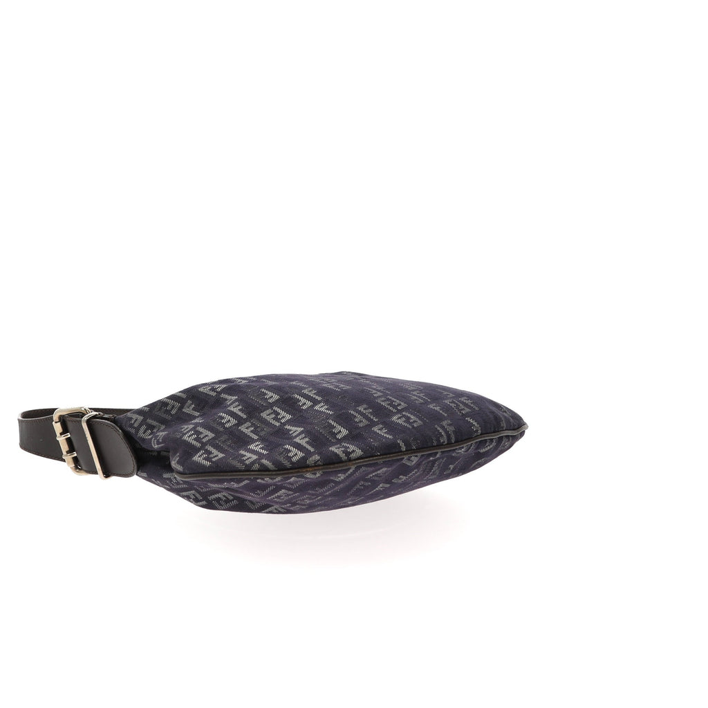 FENDI Shoulder Bag in Blue Fabric