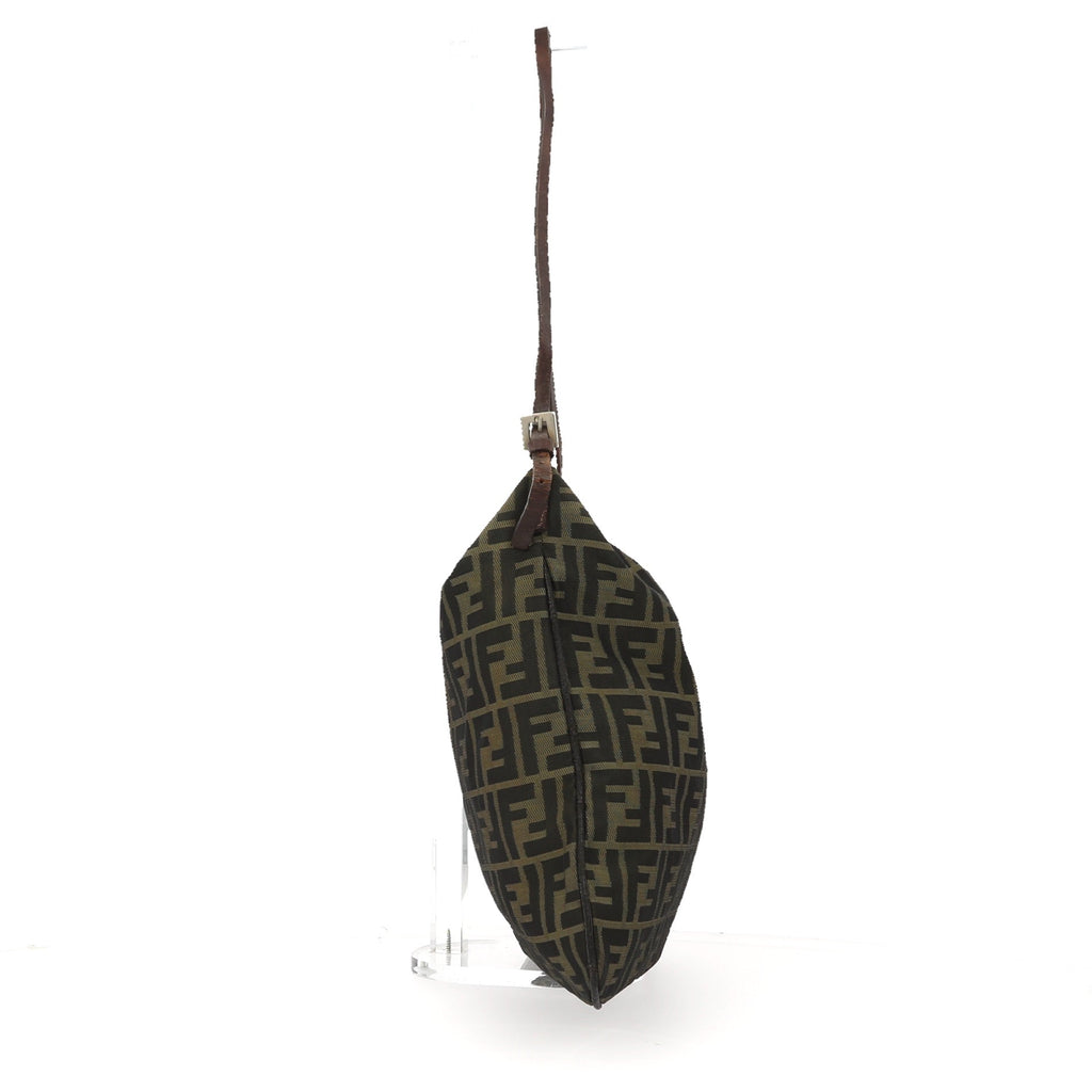 FENDI Shoulder Bag in Brown Fabric