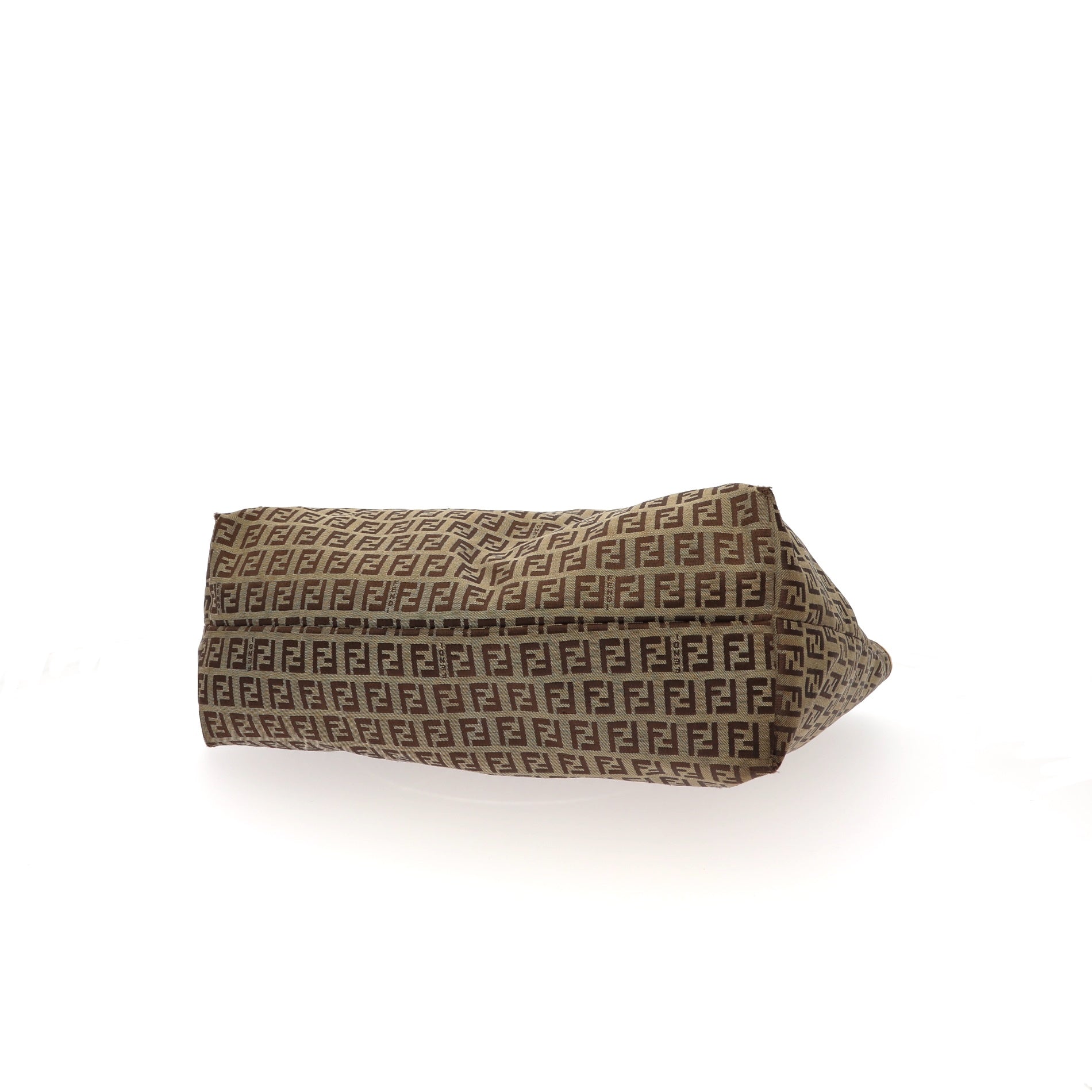 FENDI Shoulder Bag in Brown Fabric
