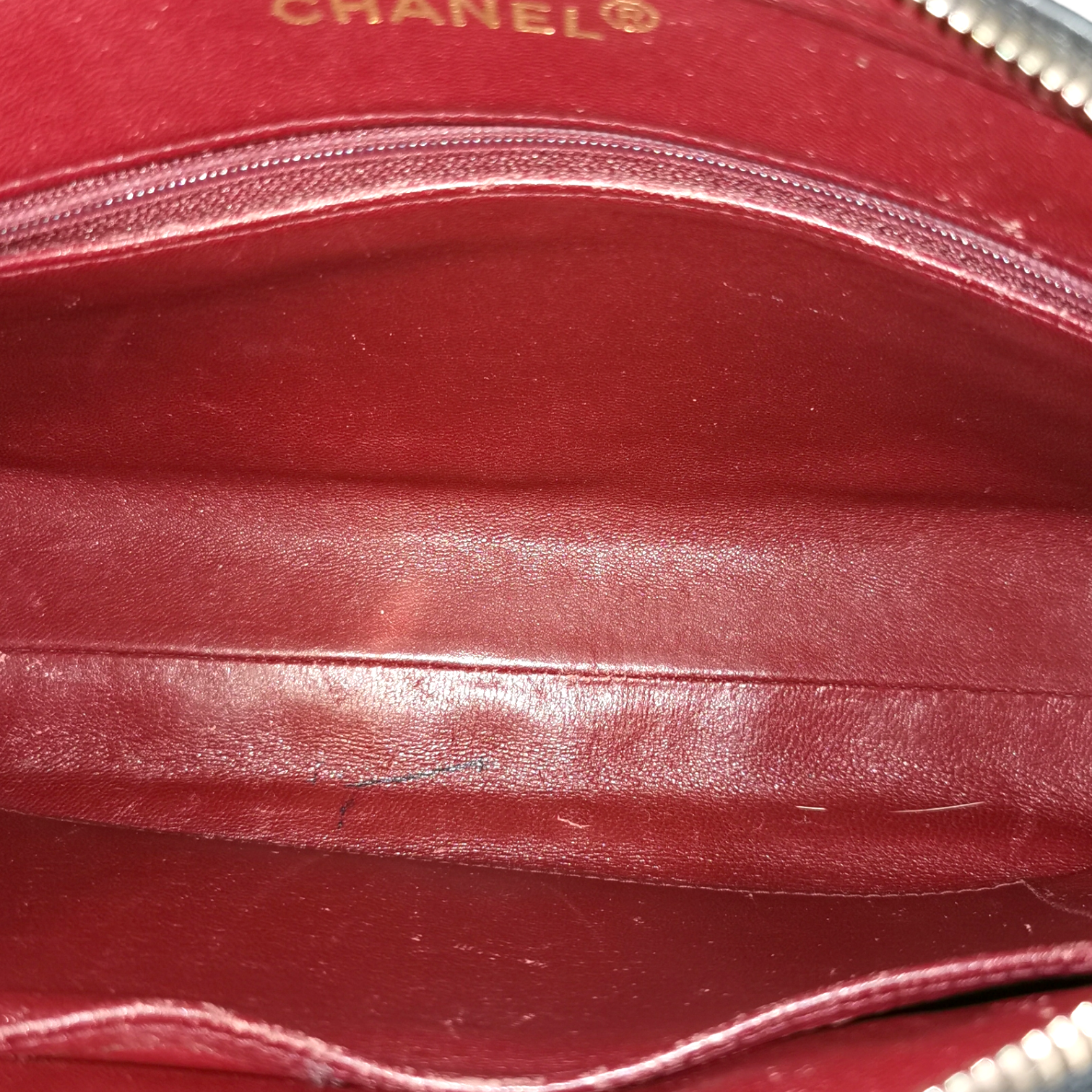Chanel Shoulder Bag Black Lambskin Gold