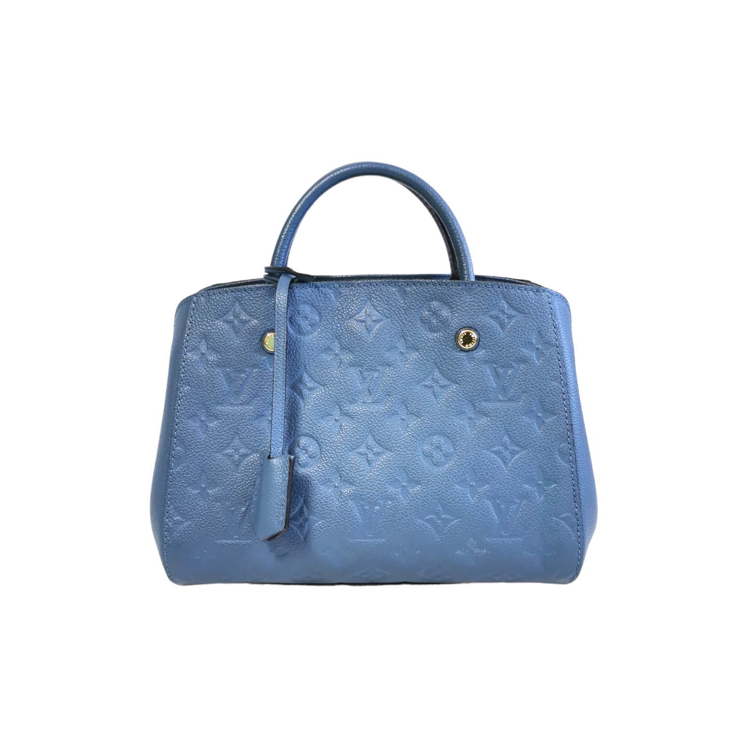Louis Vuitton Montaigne BB Blue Monogram Empreinte