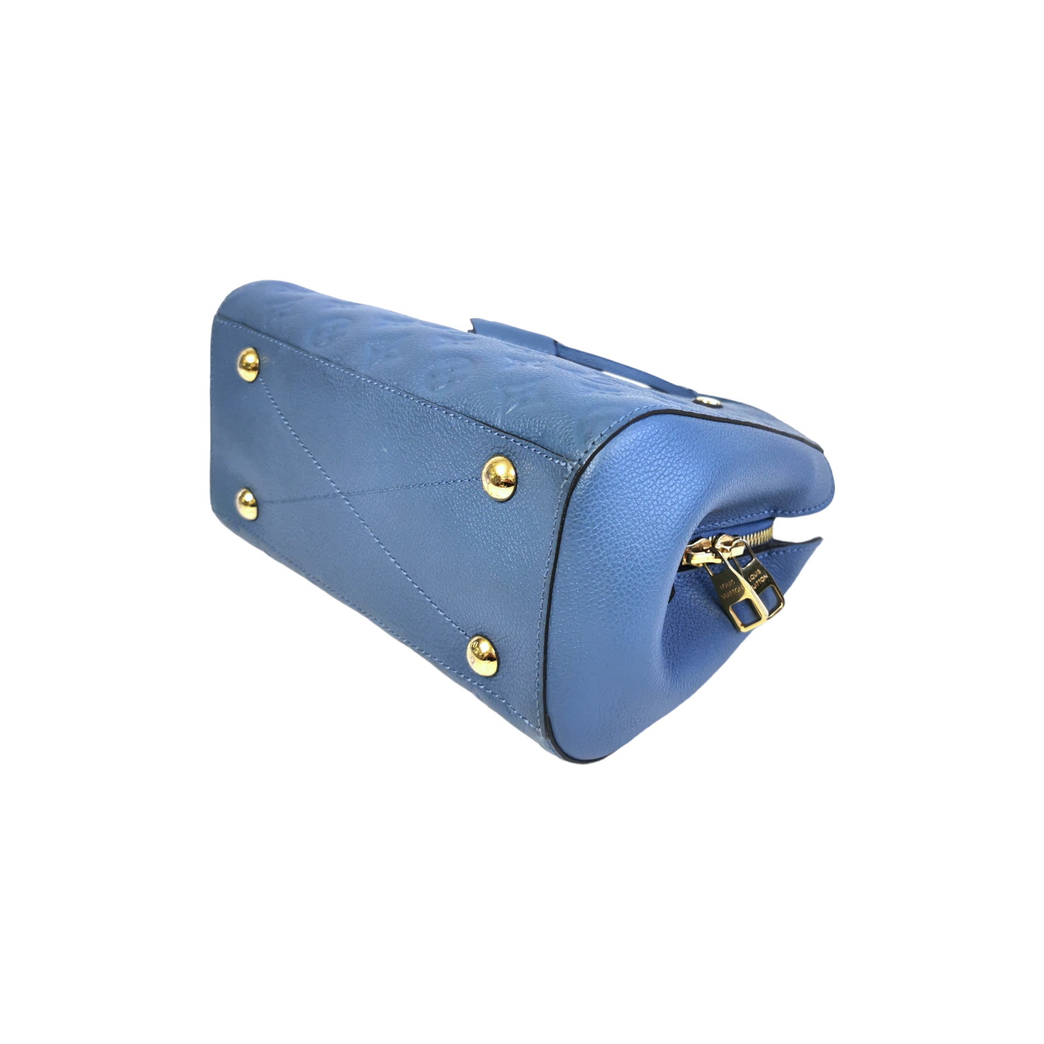 Louis Vuitton Montaigne BB Blue Monogram Empreinte
