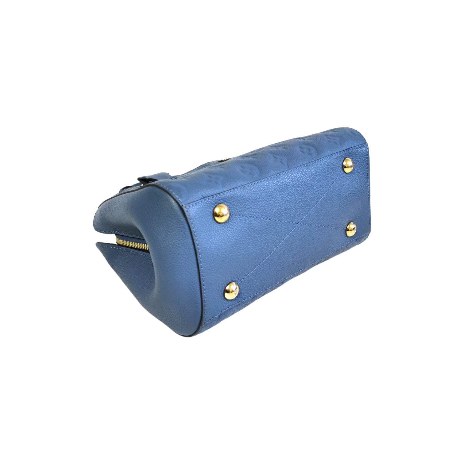 Louis Vuitton Montaigne BB Blue Monogram Empreinte
