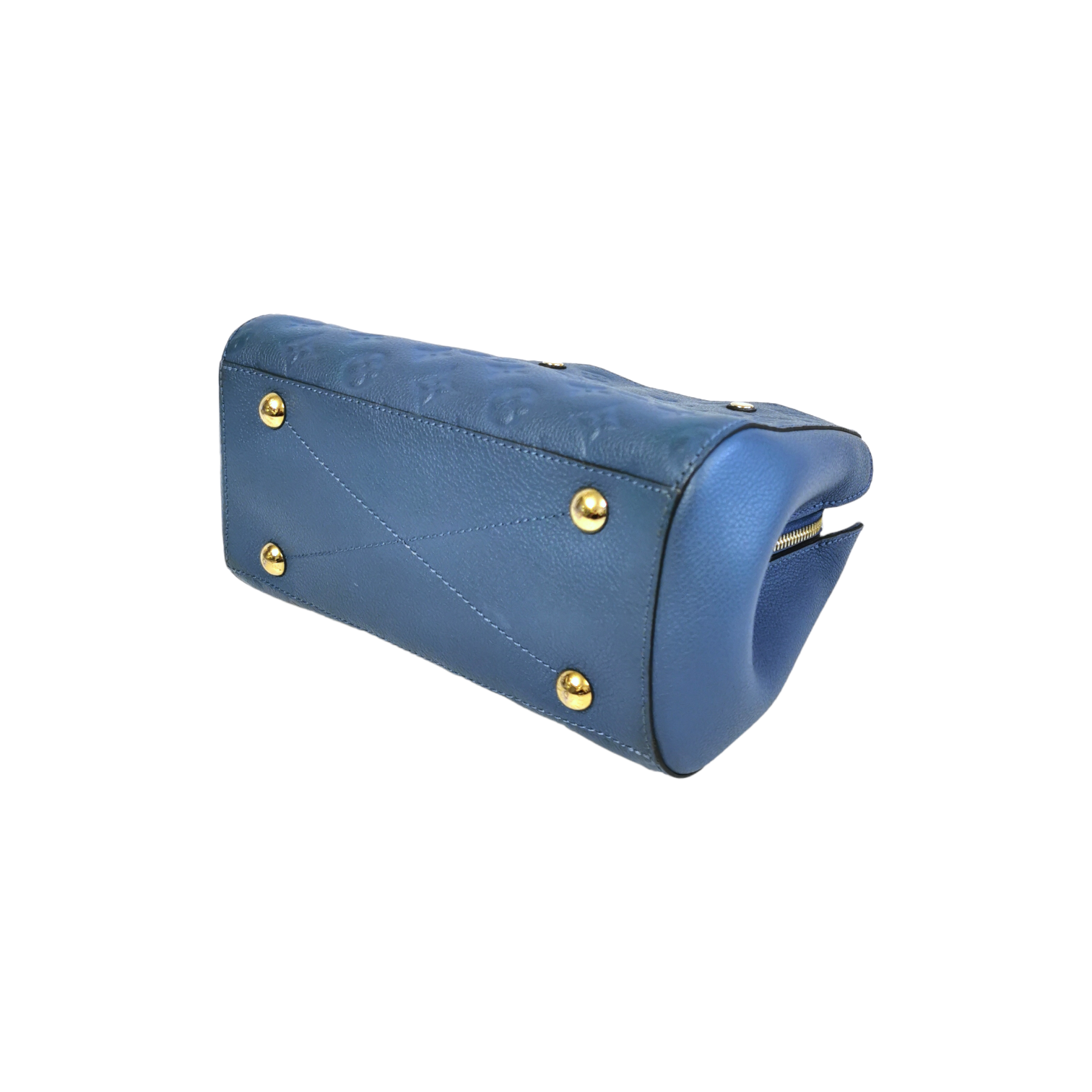 Louis Vuitton Montaigne BB Blue Monogram Empreinte