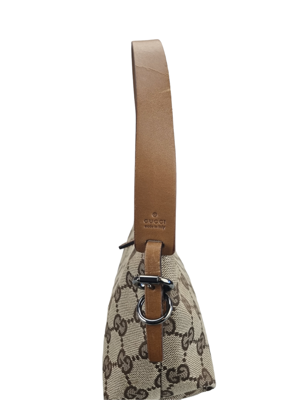 Gucci GG Beige/brown Canvas Pochette