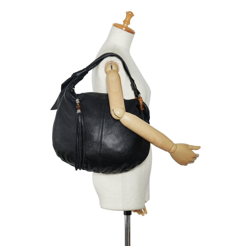 GUCCI Bamboo Jungle Hobo Hobo Bag
