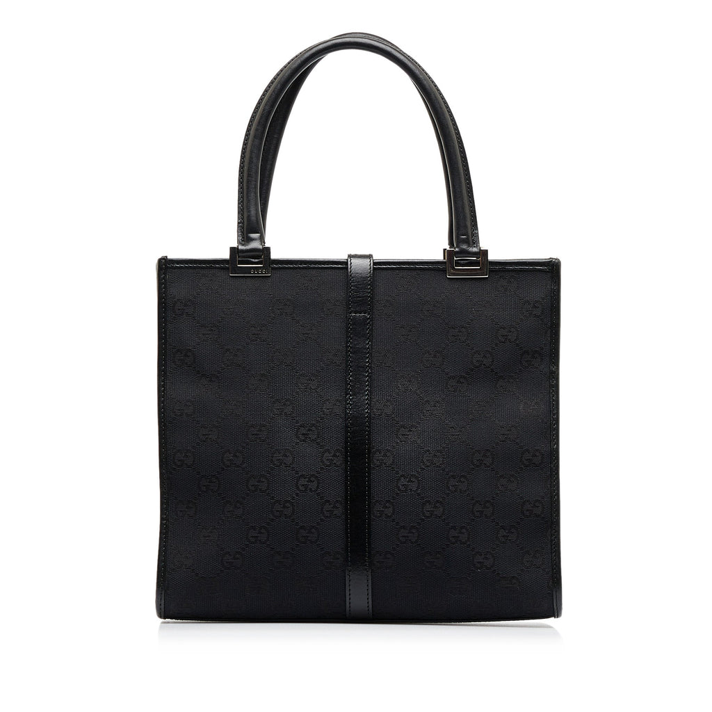 GUCCI GG Canvas Jackie Tote Bag