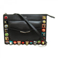 Fendi Studded Leather Crossbody Bag - '10s