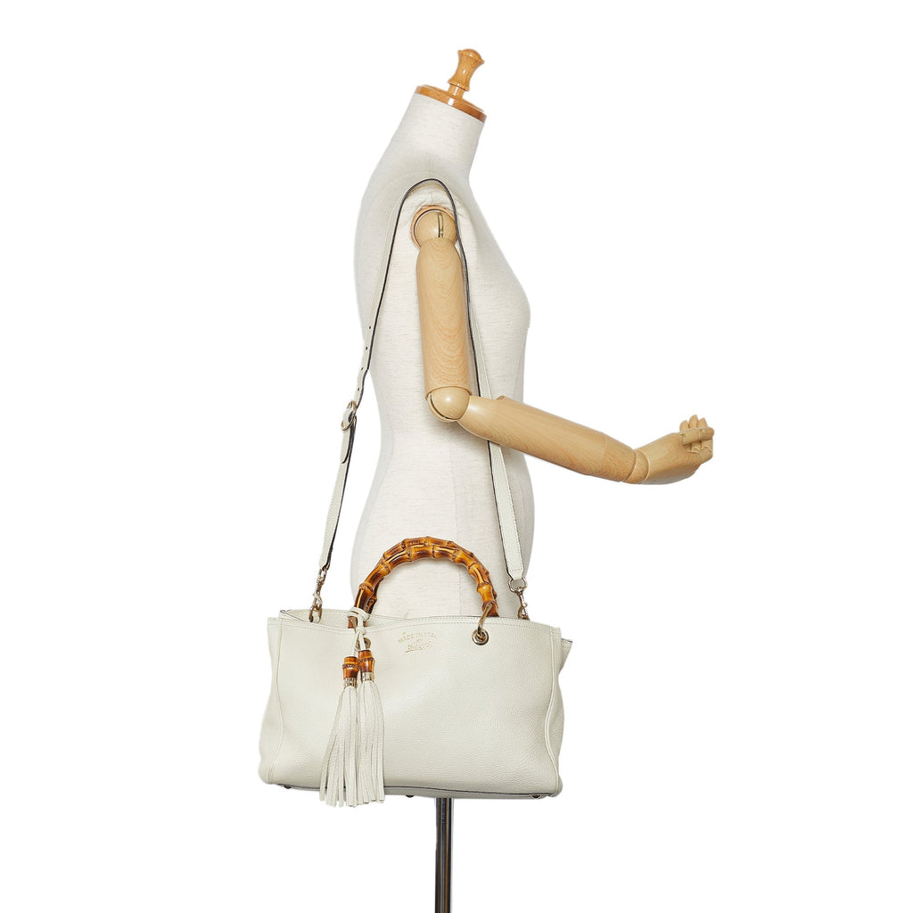 GUCCI Medium Bamboo Shopper Satchel