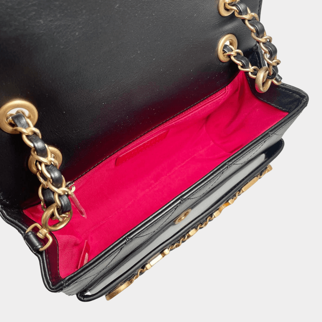 CHANEL Enchained Flap Bag -Small