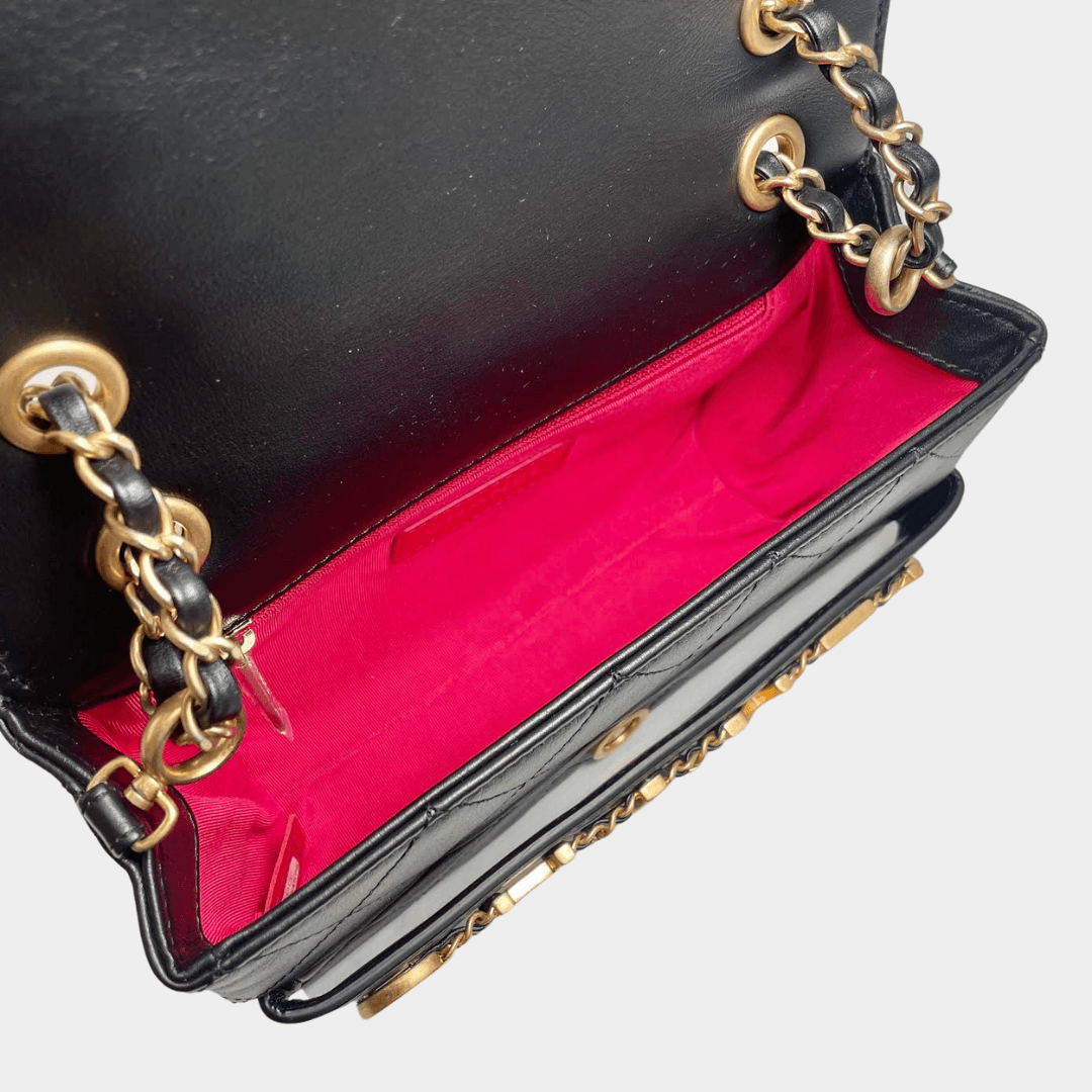 CHANEL Enchained Flap Bag -Small