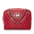 Chanel Reissue Shoulder Bag Red Quilted Lambskin