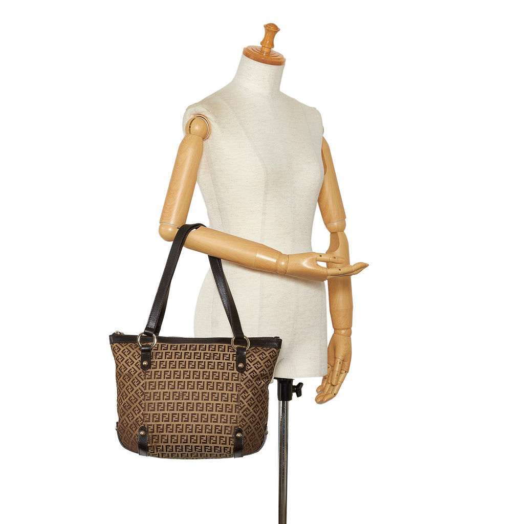 FENDI Zucchino Tote Bag