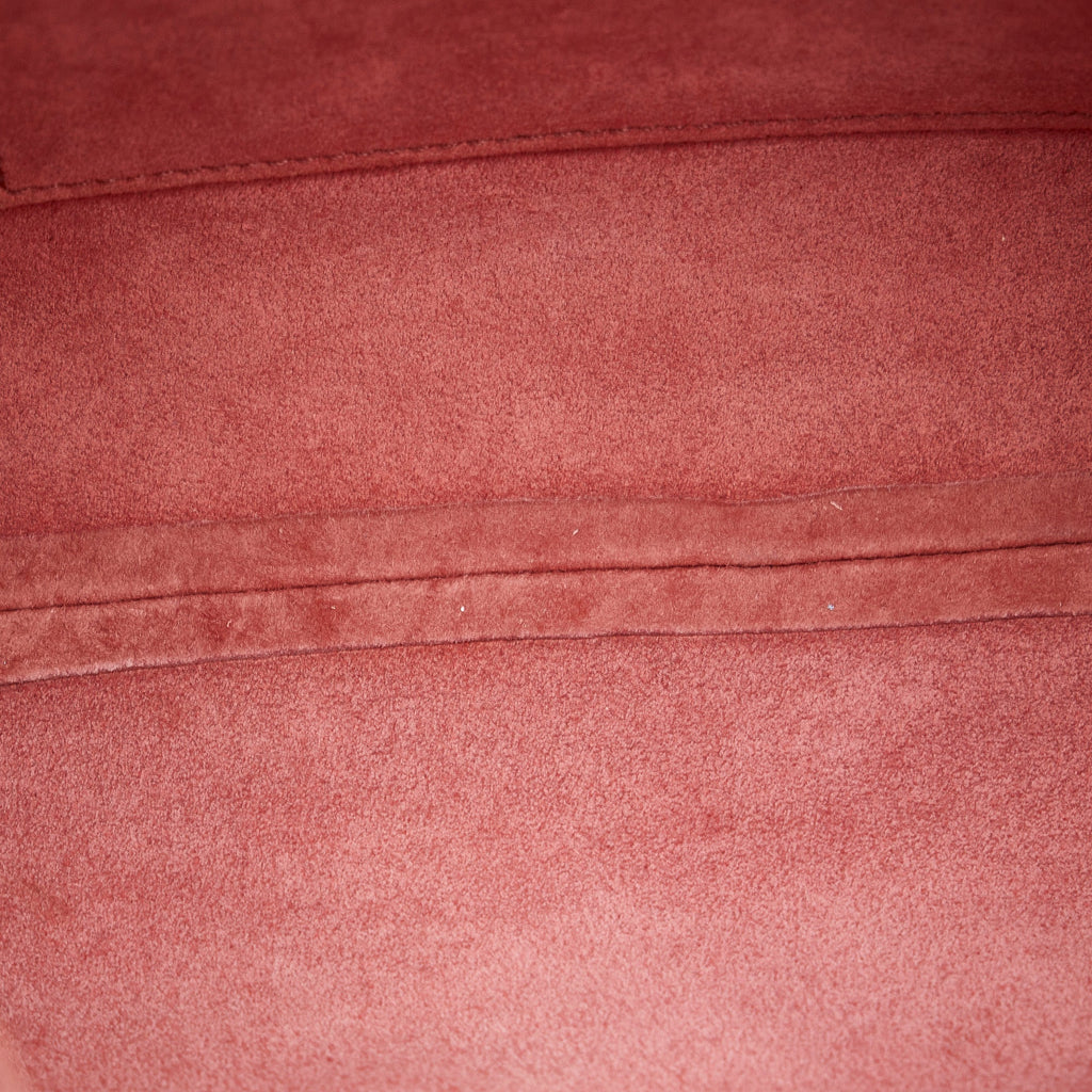 GUCCI Suede Leather Crossbody Crossbody Bag