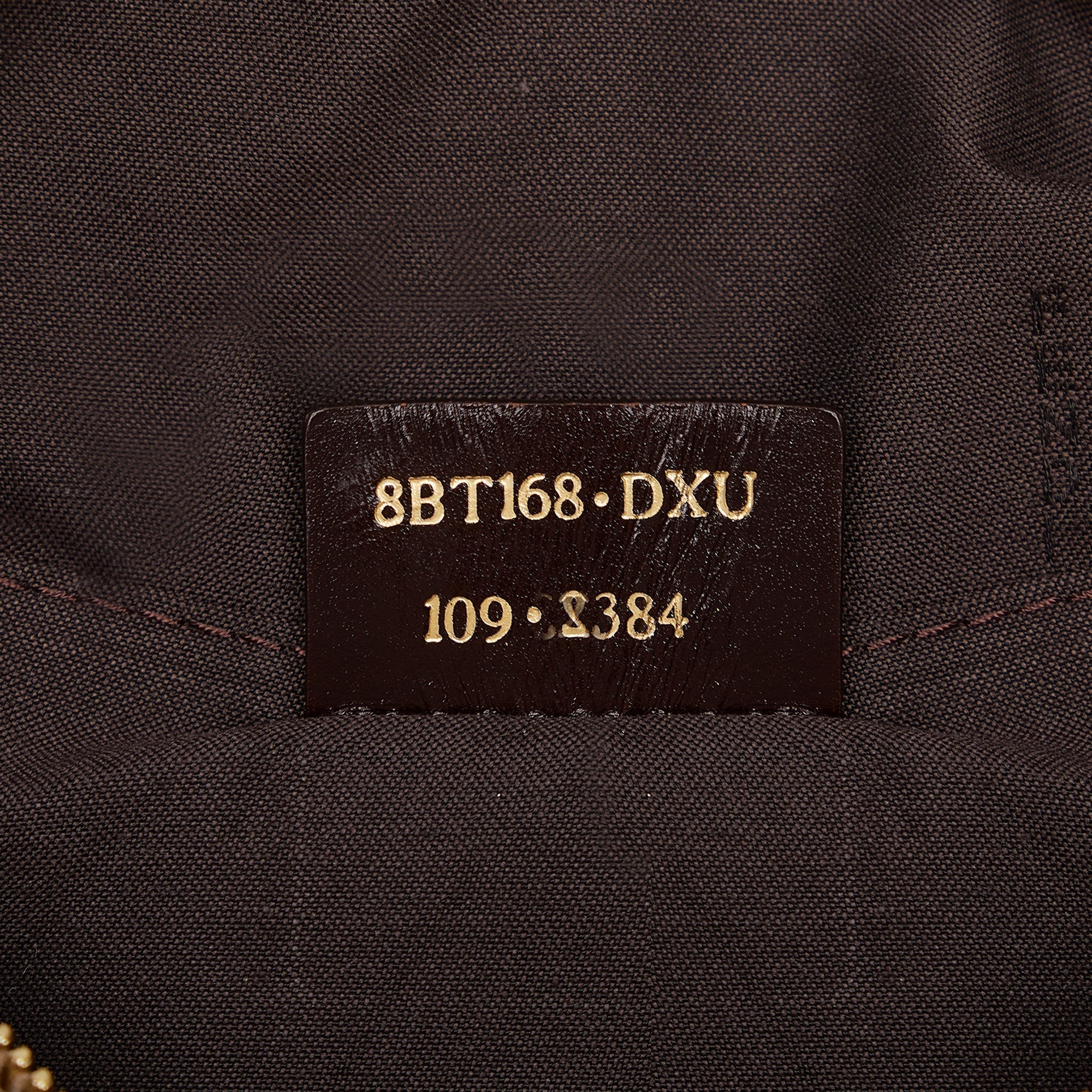 FENDI Micro Zucchino Nylon Shoulder Bag