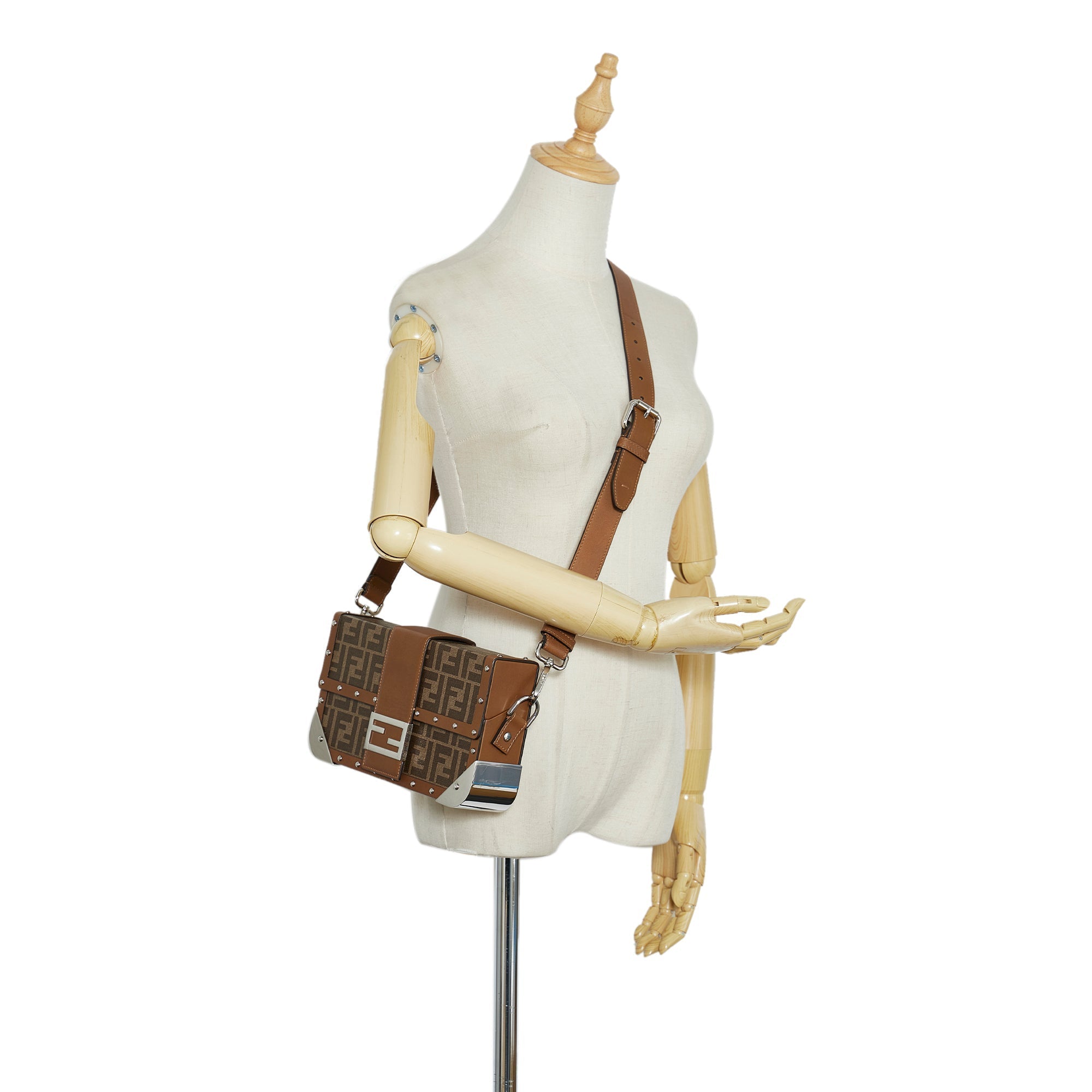 FENDI Zucca Baguette Trunk