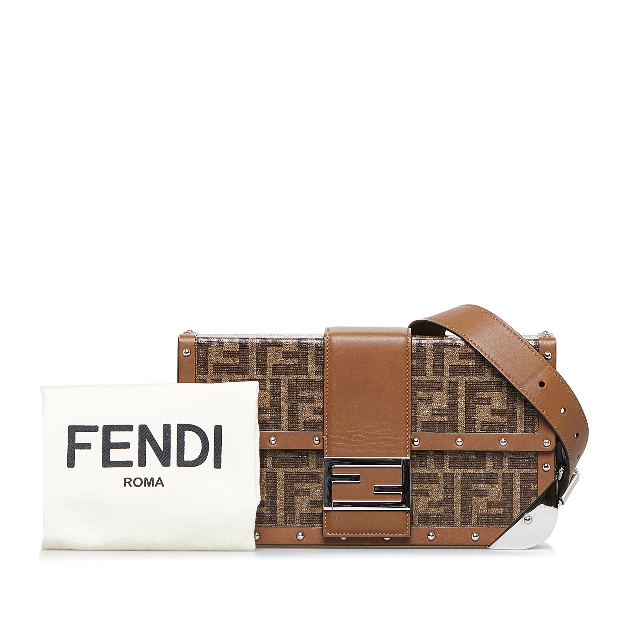 FENDI Zucca Baguette Trunk