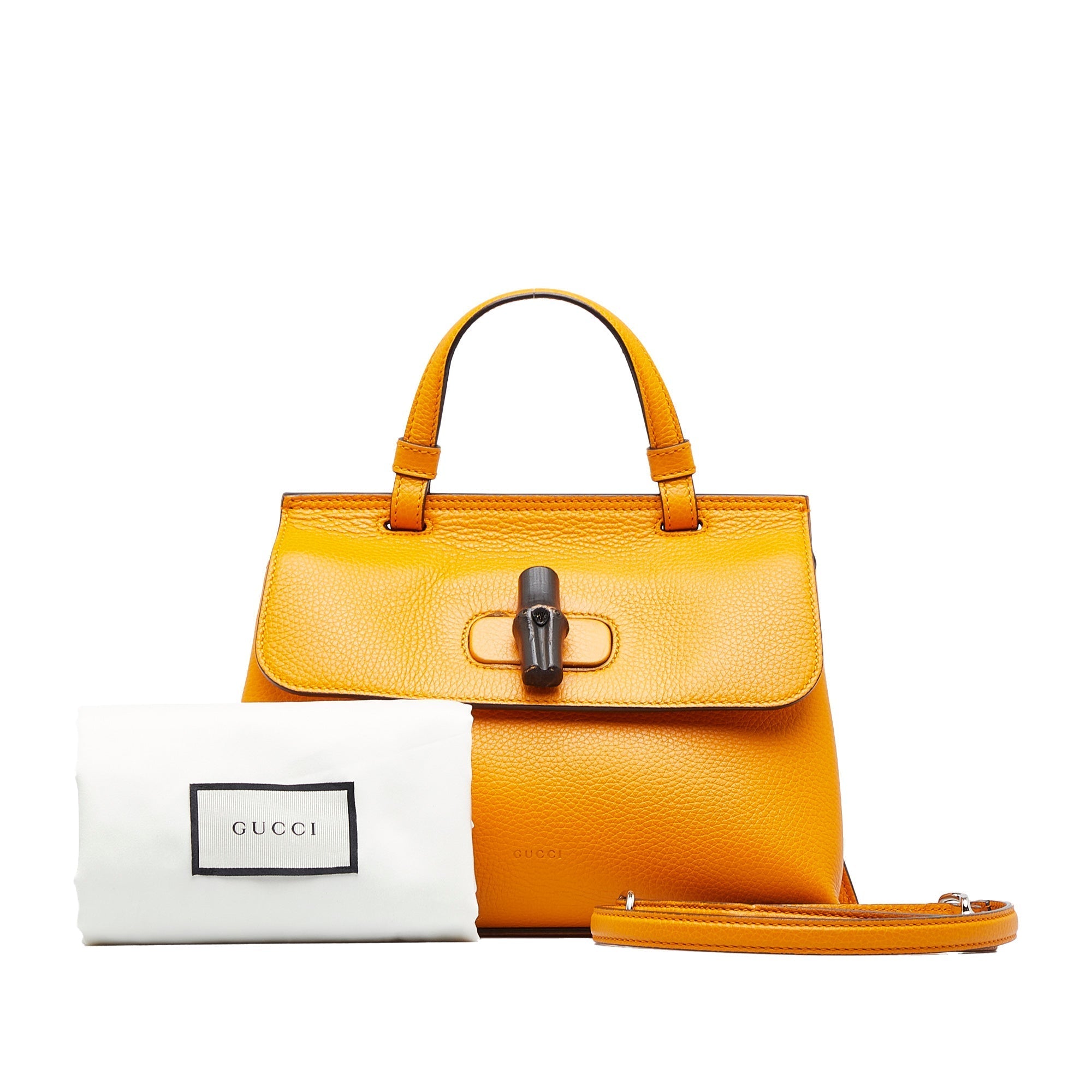 GUCCI Medium Bamboo Daily Satchel