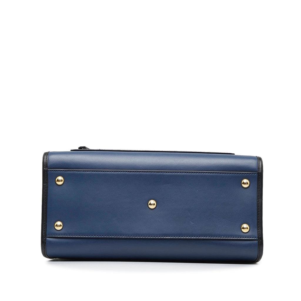 FENDI Small Runaway Leather Satchel
