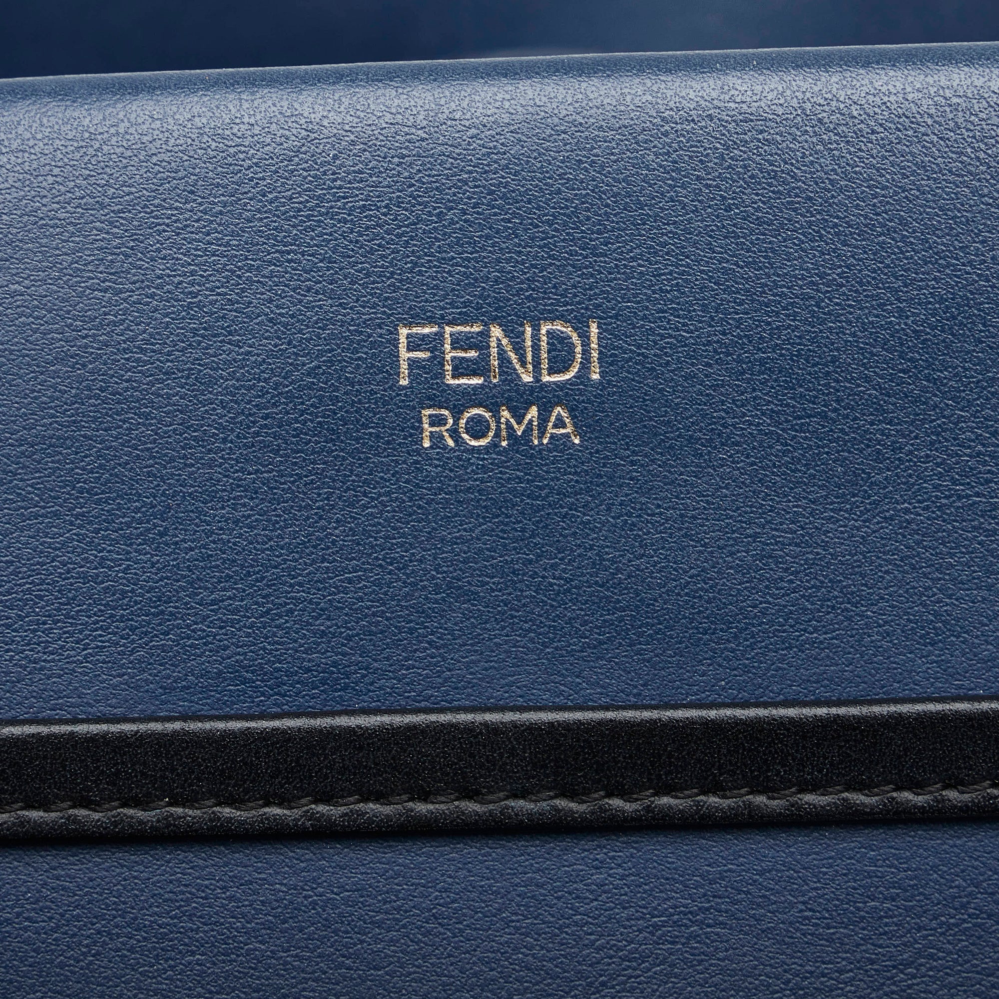 FENDI Small Runaway Leather Satchel