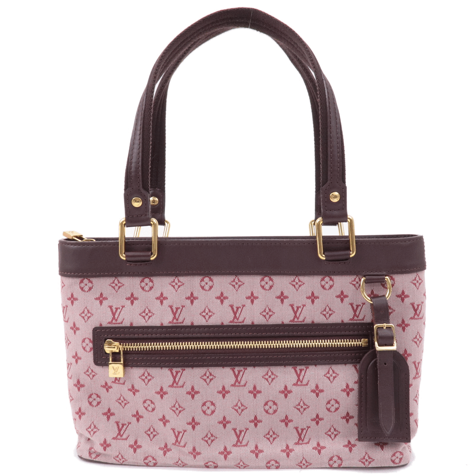 Louis Vuitton Monogram Mini Lucille PM Hand Bag Cerise M92678