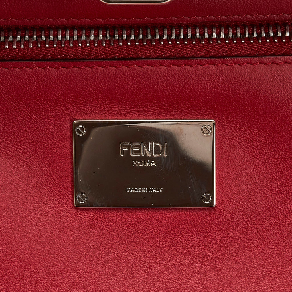 FENDI Zucca Peekaboo X-Lite Satchel
