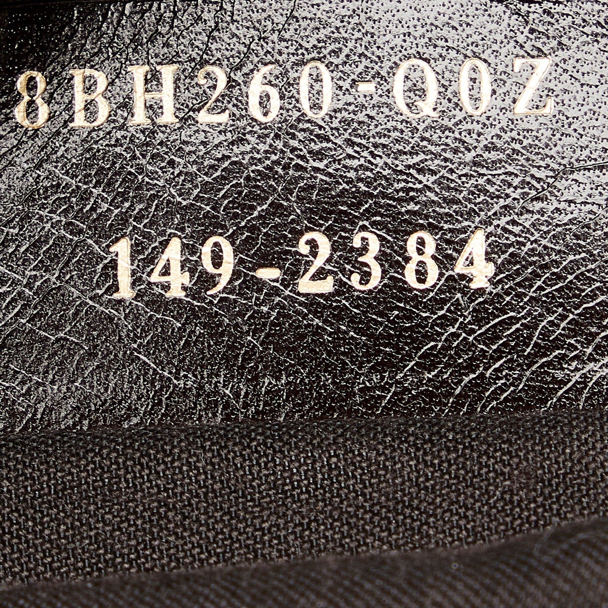 FENDI Pequin Canvas Tote Bag