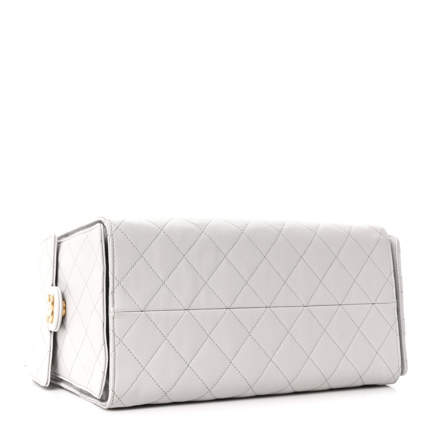 Chanel Caviar Quilted Medium Chanel 25 Handbag Light Gray