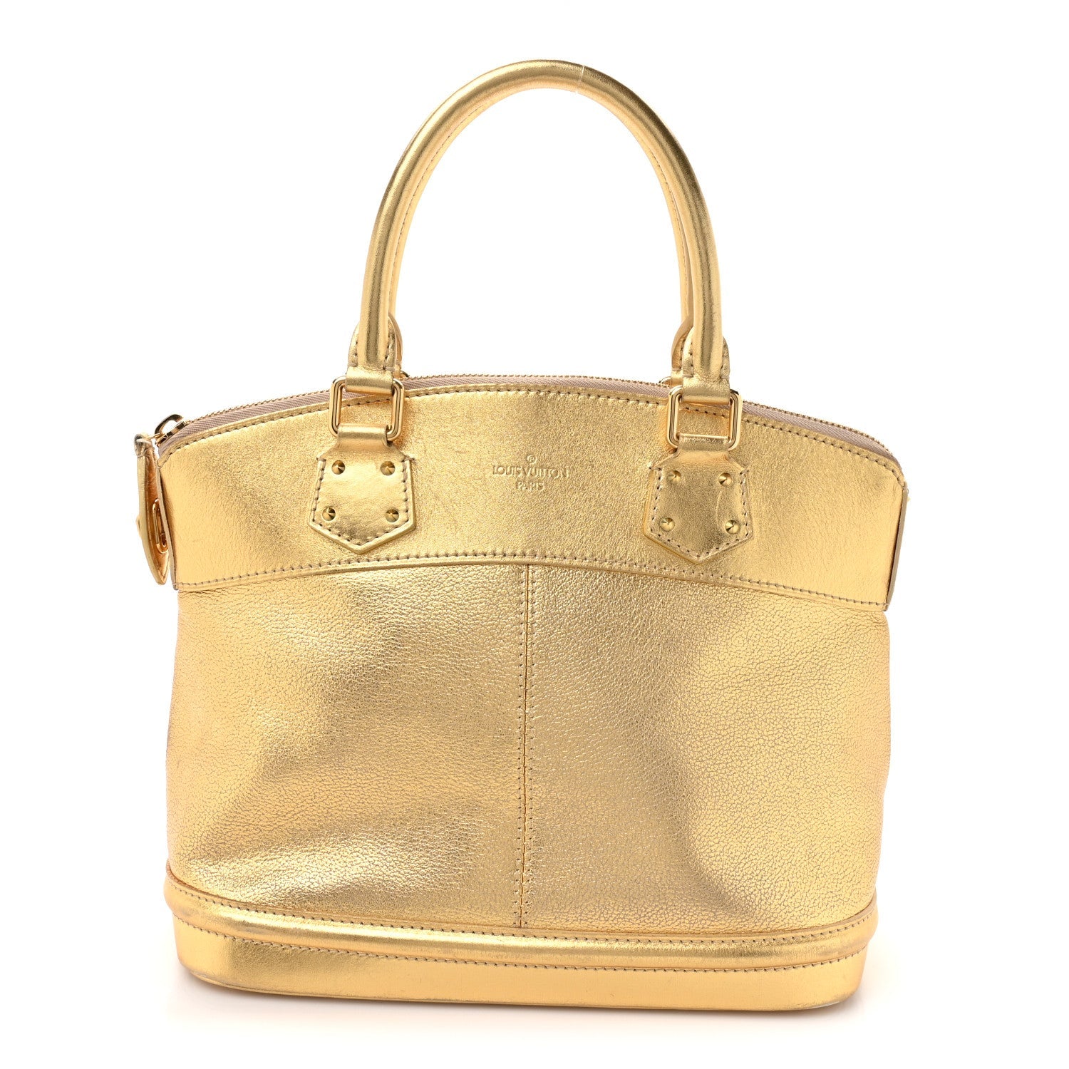 Louis Vuitton Suhali Lockit PM Gold