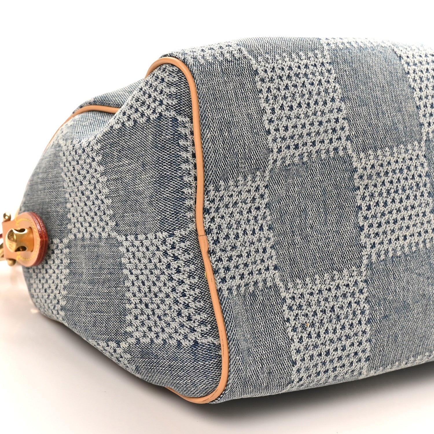 Louis Vuitton Damier Denim 3D Speedy Bandouliere 25 Bleu