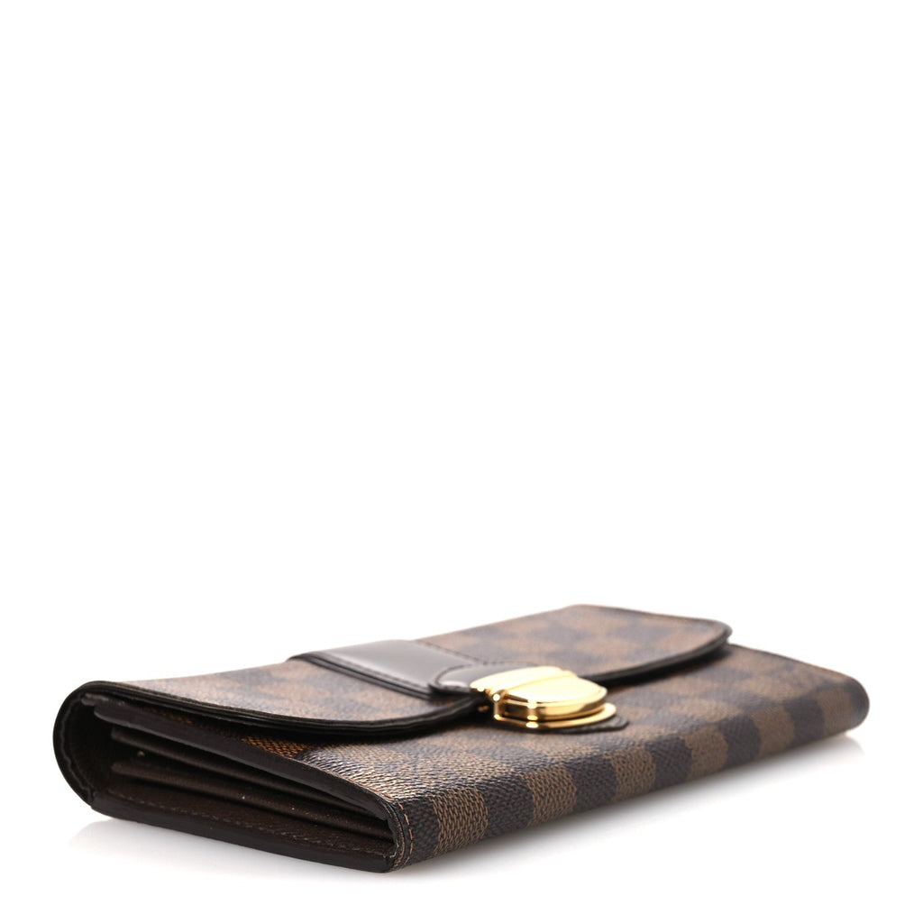 Louis Vuitton Damier Ebene Sistina Wallet
