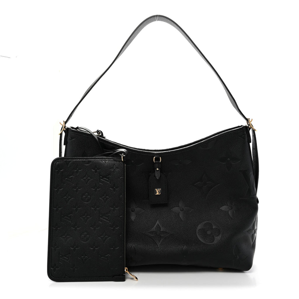 Louis Vuitton Empreinte Monogram Giant CarryAll MM Black