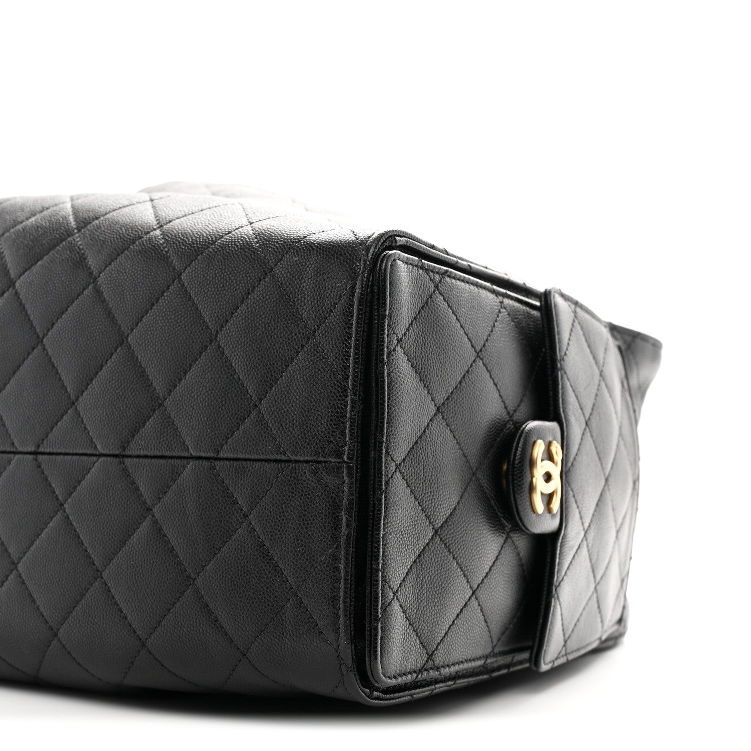 Chanel Caviar Quilted Large Chanel 25 Handbag Black