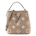 Louis Vuitton Empreinte Monogram Giant Neonoe MM Tourterelle Creme