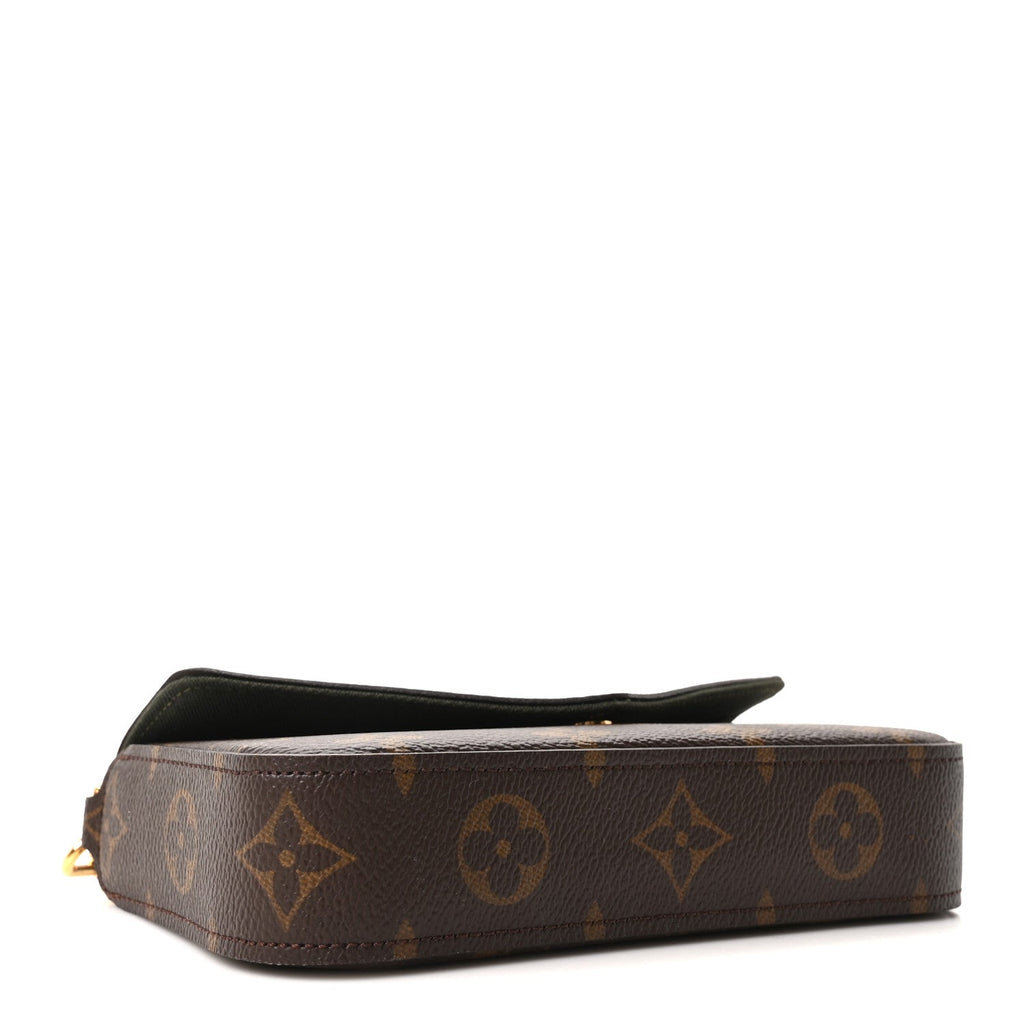 Louis Vuitton Monogram Felicie Strap & Go Kaki