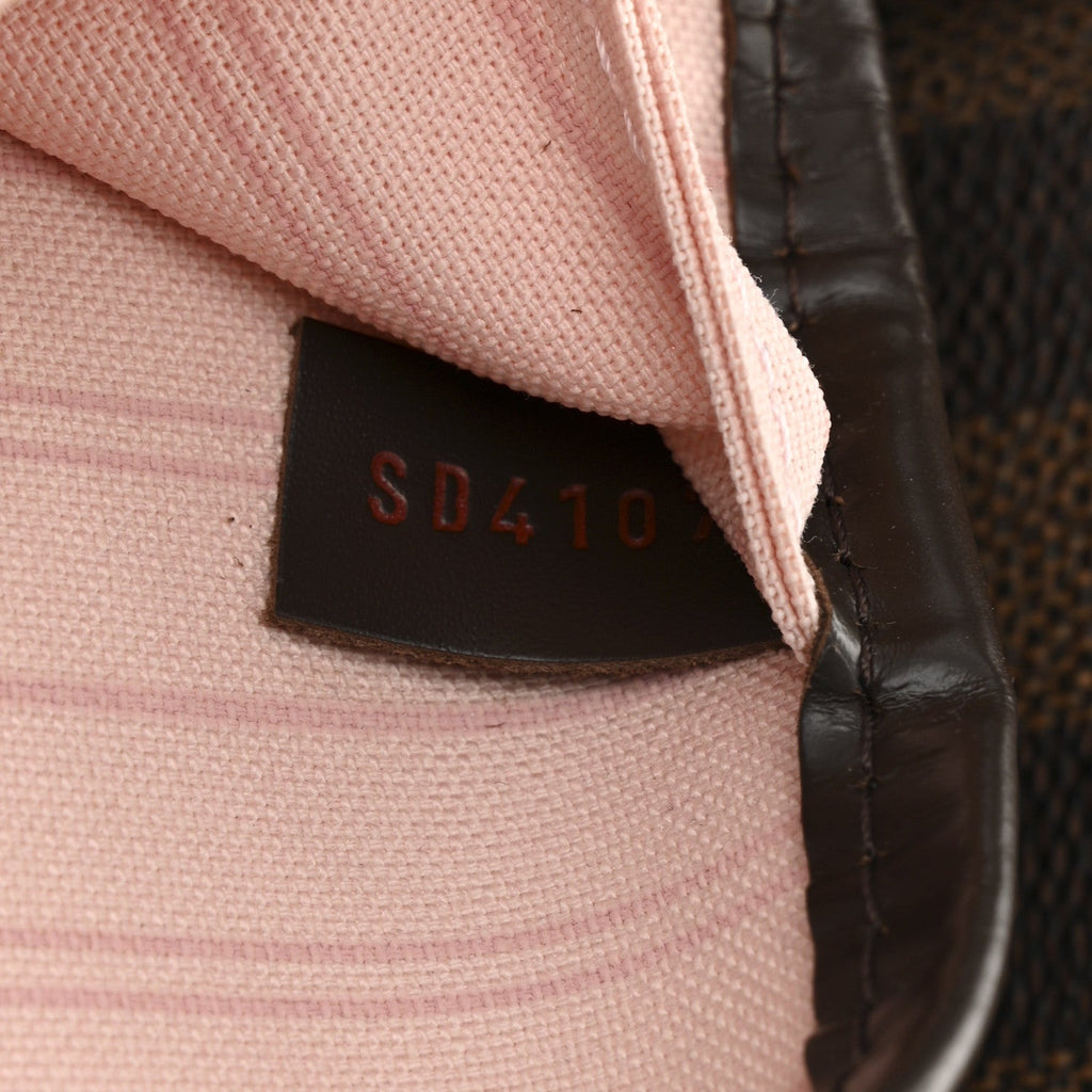 Louis Vuitton Damier Ebene Neo Neverfull MM Rose Ballerine